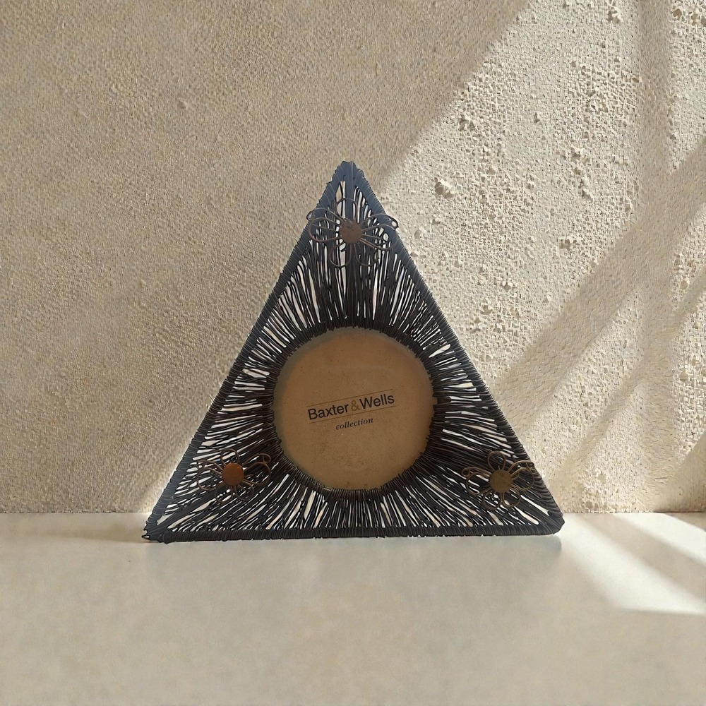 Vintage Baxter & Wells Triangle Picture Frame – Circa 1990s